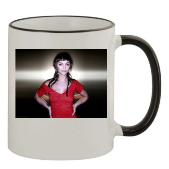 Christina Ricci 11oz Colored Rim & Handle Mug