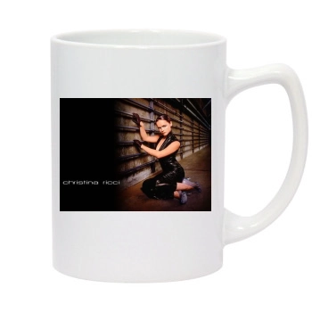 Christina Ricci 14oz White Statesman Mug