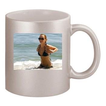 Christina Ricci 11oz Metallic Silver Mug