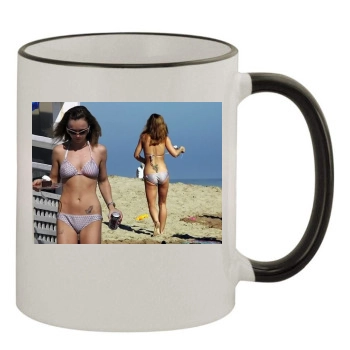 Christina Ricci 11oz Colored Rim & Handle Mug