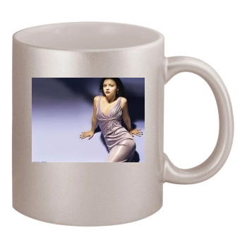 Christina Ricci 11oz Metallic Silver Mug