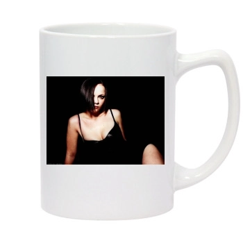 Christina Ricci 14oz White Statesman Mug