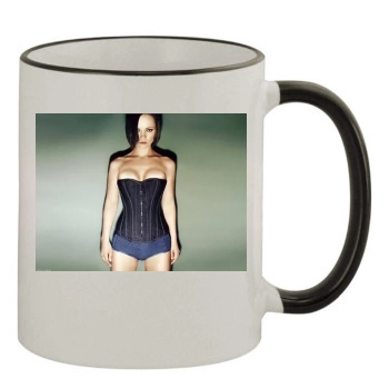 Christina Ricci 11oz Colored Rim & Handle Mug