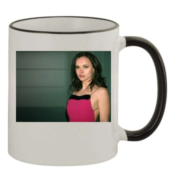 Christina Ricci 11oz Colored Rim & Handle Mug