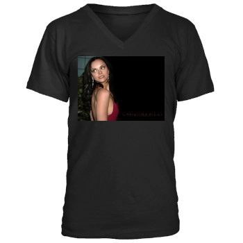 Christina Ricci Men's V-Neck T-Shirt