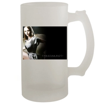 Christina Ricci 16oz Frosted Beer Stein