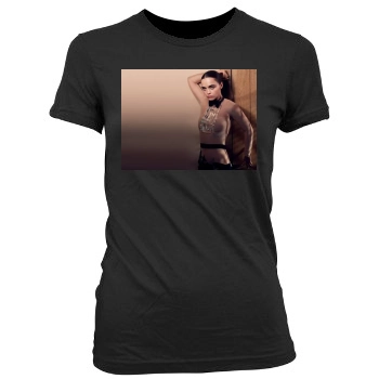 Christina Ricci Women's Junior Cut Crewneck T-Shirt