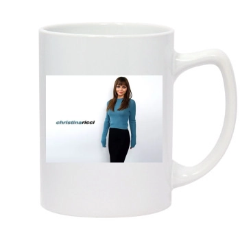 Christina Ricci 14oz White Statesman Mug