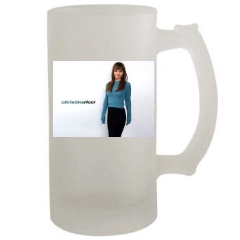 Christina Ricci 16oz Frosted Beer Stein