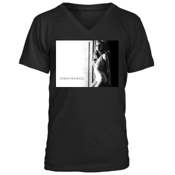 Christina Ricci Men's V-Neck T-Shirt