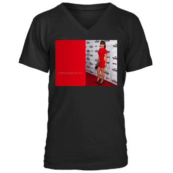 Christina Ricci Men's V-Neck T-Shirt