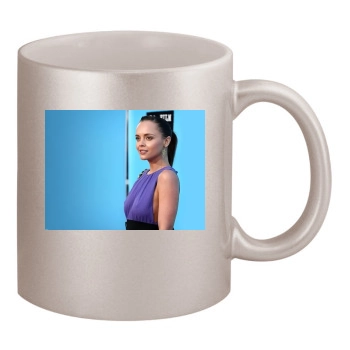 Christina Ricci 11oz Metallic Silver Mug