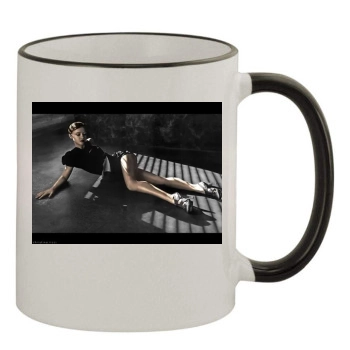 Christina Ricci 11oz Colored Rim & Handle Mug