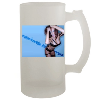 Christy Hemme 16oz Frosted Beer Stein