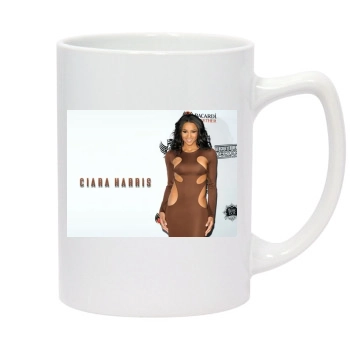 Ciara 14oz White Statesman Mug