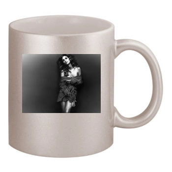 Cindy Crawford 11oz Metallic Silver Mug