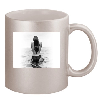 Cindy Crawford 11oz Metallic Silver Mug