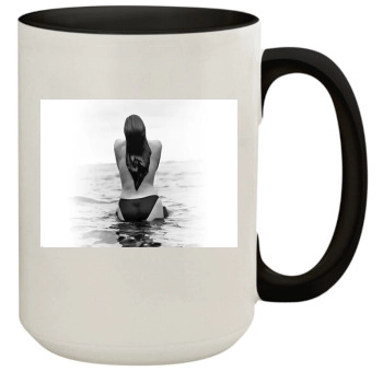 Cindy Crawford 15oz Colored Inner & Handle Mug