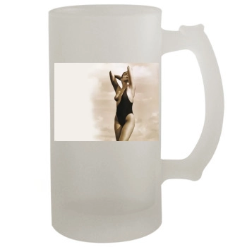 Cindy Crawford 16oz Frosted Beer Stein