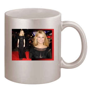 Claire Danes 11oz Metallic Silver Mug