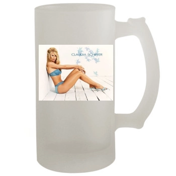 Claudia Schiffer 16oz Frosted Beer Stein