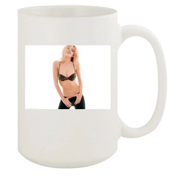 Claudia Schiffer 15oz White Mug