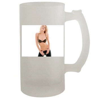 Claudia Schiffer 16oz Frosted Beer Stein