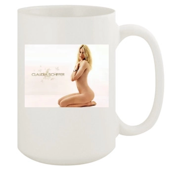 Claudia Schiffer 15oz White Mug