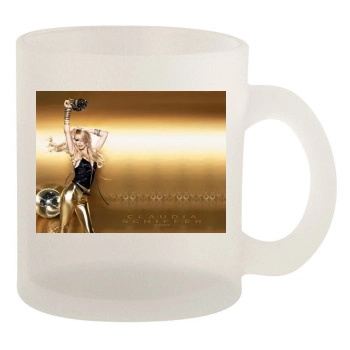 Claudia Schiffer 10oz Frosted Mug