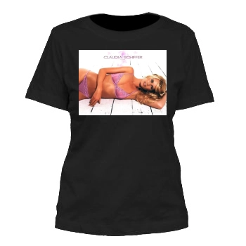 Claudia Schiffer Women's Cut T-Shirt