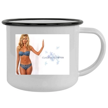 Claudia Schiffer Camping Mug