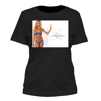 Claudia Schiffer Women's Cut T-Shirt
