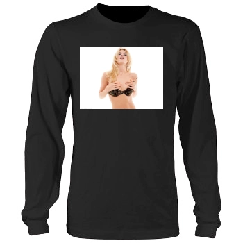 Claudia Schiffer Men's Heavy Long Sleeve TShirt