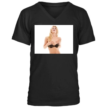 Claudia Schiffer Men's V-Neck T-Shirt