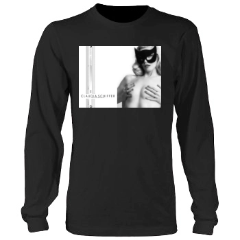 Claudia Schiffer Men's Heavy Long Sleeve TShirt