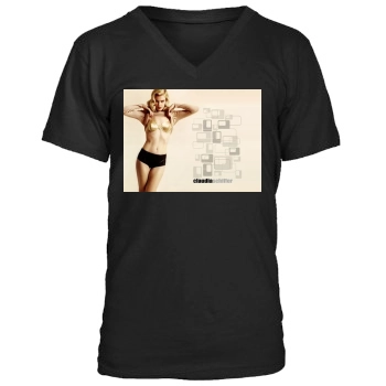 Claudia Schiffer Men's V-Neck T-Shirt