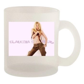 Claudia Schiffer 10oz Frosted Mug