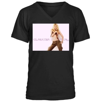 Claudia Schiffer Men's V-Neck T-Shirt