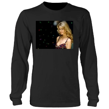 Claudia Schiffer Men's Heavy Long Sleeve TShirt