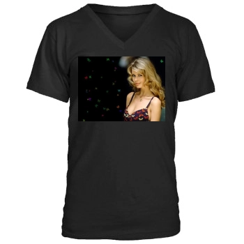 Claudia Schiffer Men's V-Neck T-Shirt