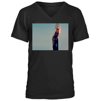 Claudia Schiffer Men's V-Neck T-Shirt