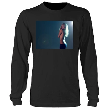 Claudia Schiffer Men's Heavy Long Sleeve TShirt