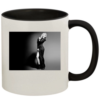 Claudia Schiffer 11oz Colored Inner & Handle Mug