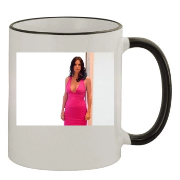 Courteney Cox 11oz Colored Rim & Handle Mug