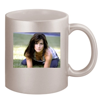 Courteney Cox 11oz Metallic Silver Mug