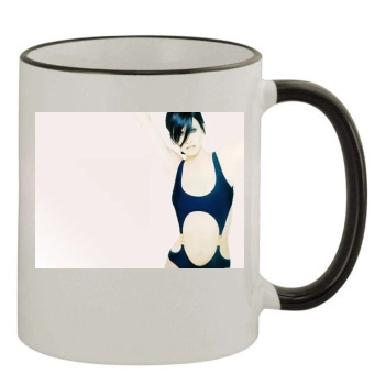 Courteney Cox 11oz Colored Rim & Handle Mug