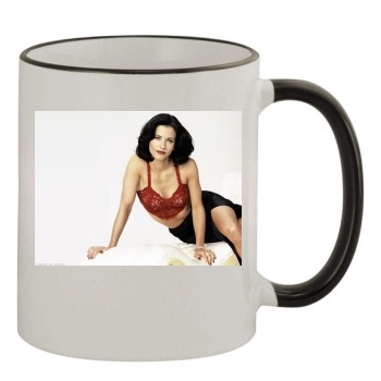 Courteney Cox 11oz Colored Rim & Handle Mug