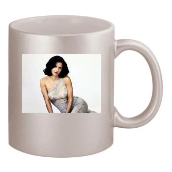 Courteney Cox 11oz Metallic Silver Mug