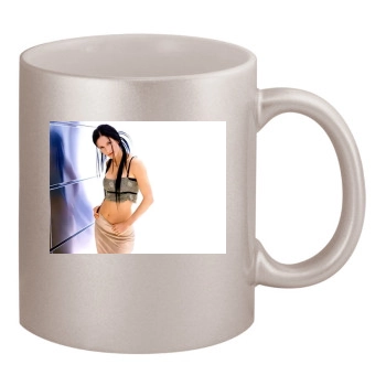 Courteney Cox 11oz Metallic Silver Mug