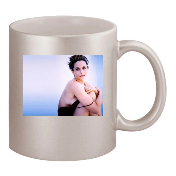 Courteney Cox 11oz Metallic Silver Mug